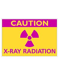 Caution Radiation Sign