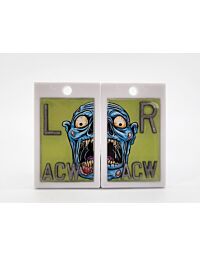1" Zombie X-Ray Lead Marker Set - Initials Optional
