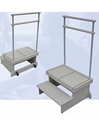 Extra Wide 2 Step Platform - (CR & Film Systems)