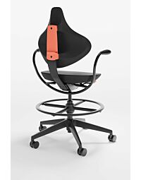 Helix Frameless Back Dynamic One-Touch Chair / Stool