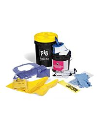 Formaldehyde-Neutralizing Spill Kit in Bucket