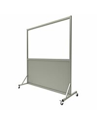 Mobile Leaded Barrier 36" x 72" Window