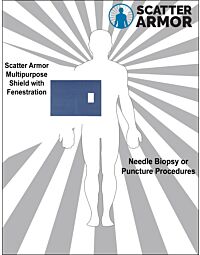 Scatter Armor Multipurpose Shield With Fenestration (Qty. 15)