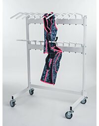 Vest and Skirt Mobile X-Ray Lead Apron Rack