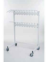 Vest and Skirt Mobile X-Ray Lead Apron Rack