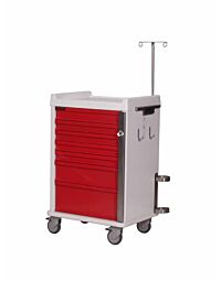 MR-Conditional Seven Drawer Emergency Cart Specialty Package