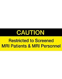 MRI Caution Sign