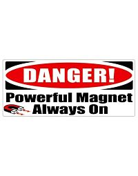 MRI Warning Wall Sign - “Powerful Magnet Always On”