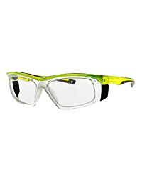 Radiation Safety Glasses T9559-Clear Neon Green