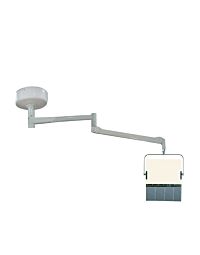 Ceiling Mounted Lead Acrylic Barrier with Lead Curtain