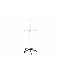 Spyder 8-Peg Mobile Leaded Apron Rack with Glove Holder