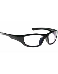 Model 703 Wraparound Radiation Glasses - Black