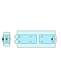 Siemens Slicker (Cover Only)-Fits PAD0026 Only (85" Long) - Will not fit any other style table pad