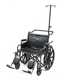 Anti-Theft Wheelchair - 24" Width