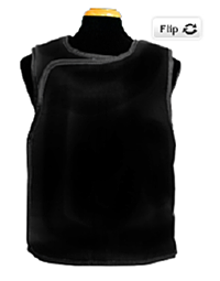 Bar-Ray Prestige Female Vest, Skirt & Thyroid Collar Set - Overstock (Lead-Free, XL, Black)