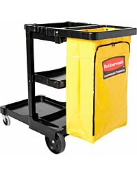 Standard Clinic/Office Janitor Cart with 25 Gallon Vinyl Bag