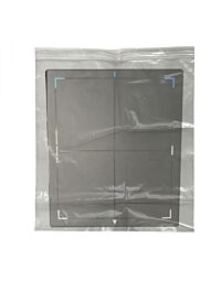 Zip Top 18 x 20 Disposable CR/DR Cassette / Receptor Cover Bags, 500/cs