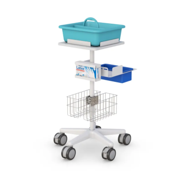 Mobile Phlebotomy Blood Testing and Sample Collection Cart