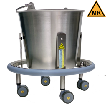 MRI Safe Kick Bucket