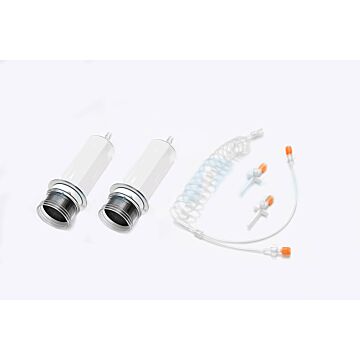 CT 200ml Dual Syringe Kit for Bayer Medrad Stellant Injector (Double)