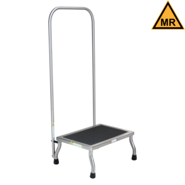 MRI Safe Step Stool with Handrail - (12