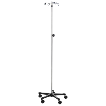 Blickman 4 Hook IV Stand with Tru-Loc (5 Legs)