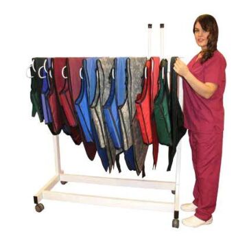 Free Standing Apron & Skirt Rack