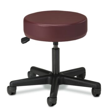 Black Base, 5-Leg, Pneumatic Stool