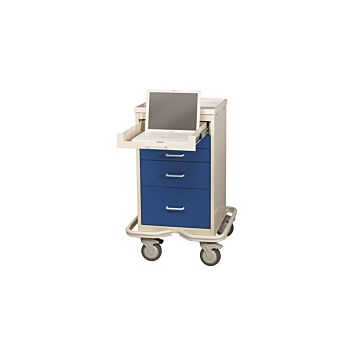 5-Drawer Mini-Tower Computer Cart 