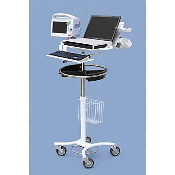 Laptop & Vital Signs EMS Mobile Workstation Stand