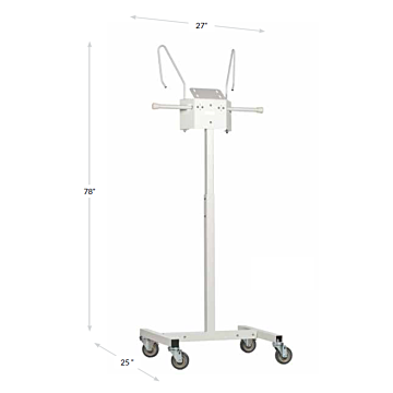 Mini Mobile Apron Rack