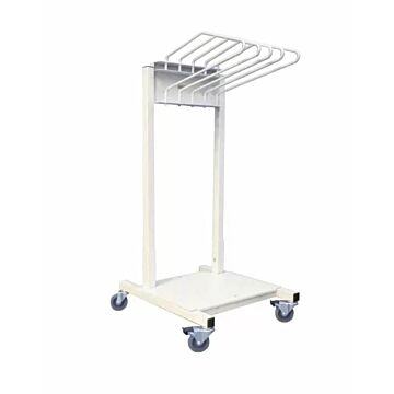 Mobile Lead Apron Rack with 5 Arms
