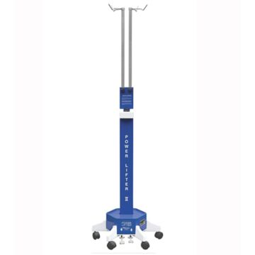 Dual IV Pole Assist Lifter II Power Lifter Dual Column I.V. Stand
