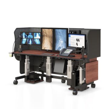 Stand Up Desks for PACS Workstation