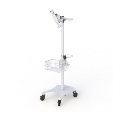 Mobile Tablet Telehealth - Telemedicine Computer Cart 