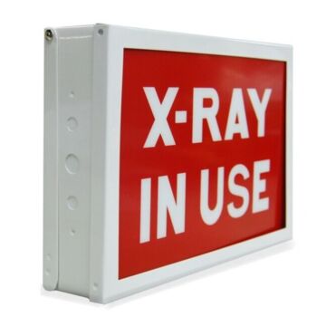 X-Ray In Use or Custom Print Lighted Sign