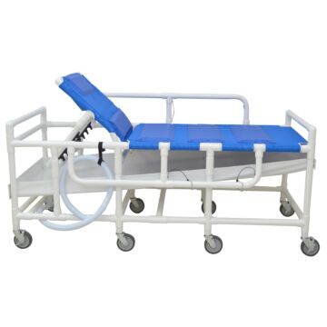 PVC Shower Gurney (600 lb Capacity)