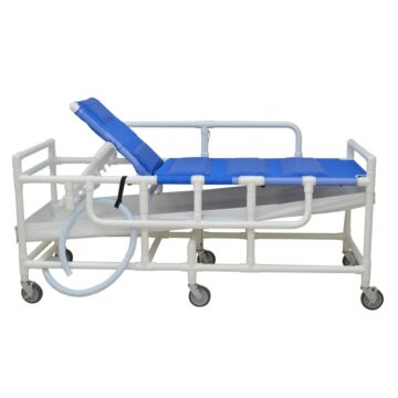 PVC Shower Gurney (450 lb Capacity)
