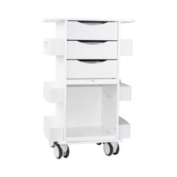 Core DX Supply Procedure Cart with Sliding Door and Lock