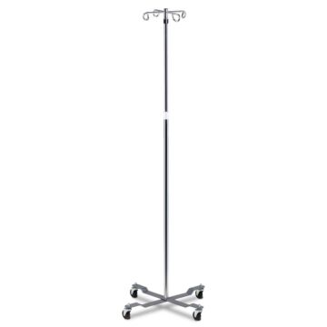 Economy Easy Glide 4-Leg, 4-Hook IV Pole