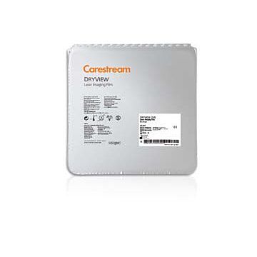 8x10in Carestream DVE Dryview Laser X-Ray Film (4 packs of 125 sheets)