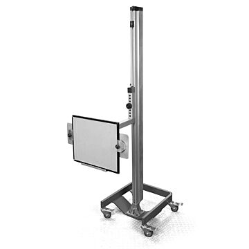 Mobile DR/CR Easy Slide Cassette Panel Holder - Fixed Arm with Tilt and Rotate