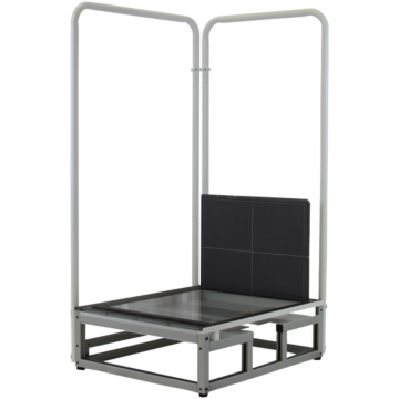 AP and Lateral Clear Single Step Weight Bearing Platform Footstool