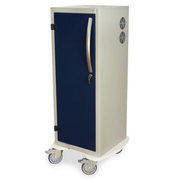 Tall Savary Dilator Drying Cart with HEPA Filter