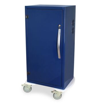 High Volume Tall Savary Dilator Drying Cart with HEPA Filter