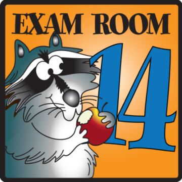 Pediatric Exam Room Sign (Exam Room #14)