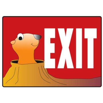 Pediatric Office Sign (Exit)