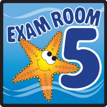 Pediatric Exam Room Sign (Exam Room #5)