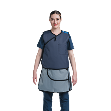Full Overlap Vest with Optional Skirt Lead Apron
