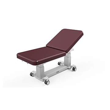 General 2-Section Ergonomic Ultrasound Table with Optional Stirrups